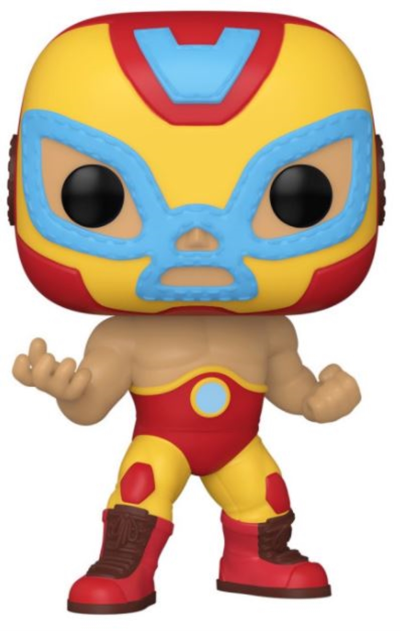 FUNKO ACTION FIGURES FUNKO POP MARVEL LUCHADORES: IRON MAN FUNKO ACTION FIGURES FUNKO POP MARVEL LUCHADORES: IRON MAN